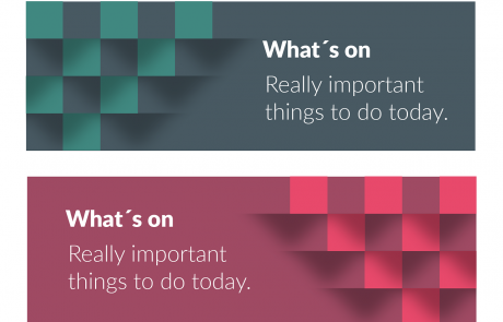 עיצוב באנרים