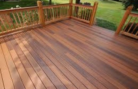 התקנת דק עץ בגינה